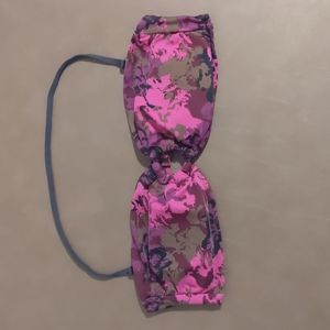 Converse One Star Bikini Top L Purples Removable Around the neck Straps